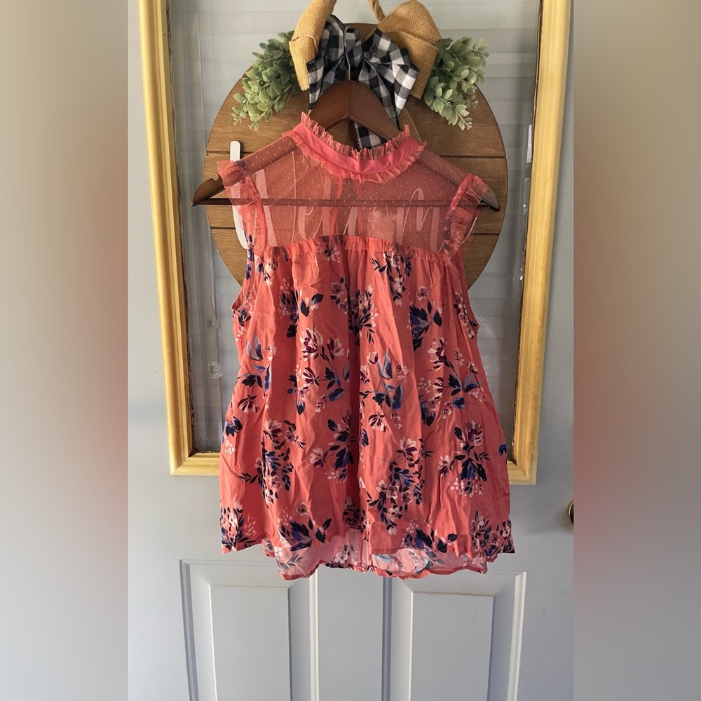 Pink Arizona sleeveless top
